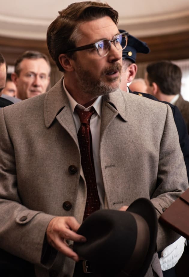 Facing the Media - Project Blue Book Season 1 Episode 10