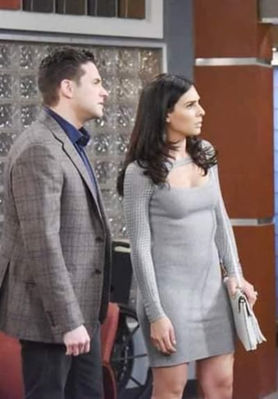 Stefan Defends Gabi - Days of Our Lives