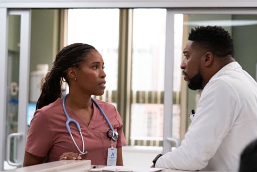 Chatting with Gabrielle  - New Amsterdam Season 5 Episode 9