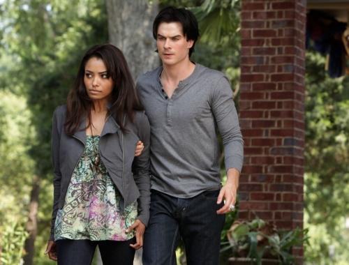 Damon with Bonnie