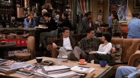 Ross and Julie - Friends Season 2 Episode 4