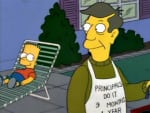 Bart and Skinner as Friends