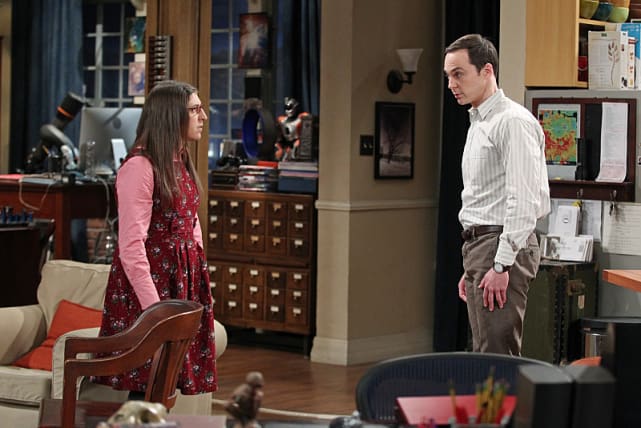Amy and Sheldon - The Big Bang Theory Season 8 Episode 24