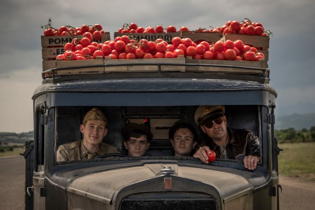 Delivering tomatoes