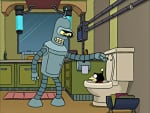 Bender Flushes Nibbler