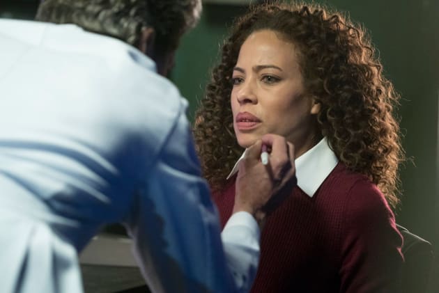 It's Makeup Time - The Blacklist: Redemption Season 1 Episode 3