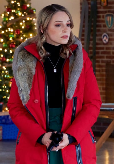Taylor in a Beautiful Red Coat