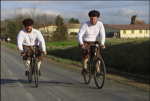 Louie and Michael Ride Through France