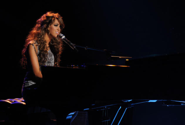 Angie Miller on the Piano