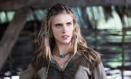 Vikings Interview: Gaia Weiss on Playing Porunn, Keeping Secrets