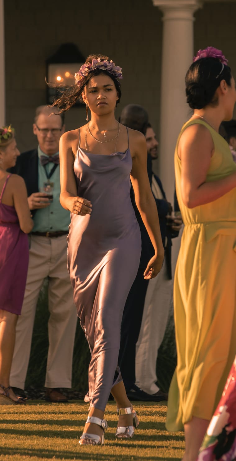 Kiara In A Gown Outer Banks Season 1 Tv Fanatic