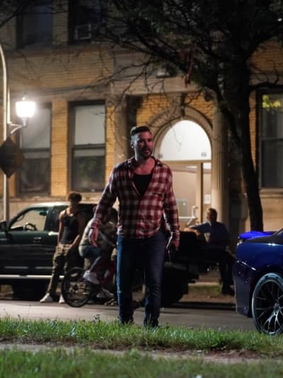 Adam Arrives to the Scene - tall - Chicago PD Season 9 Episode 2