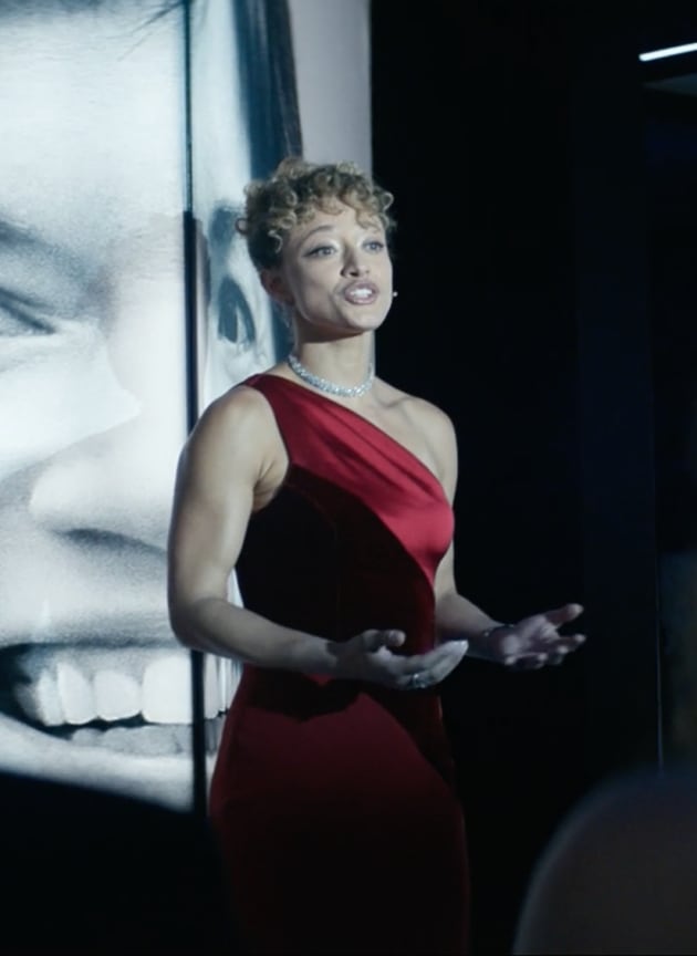 Natalie's intro - Severance Season 1 Episode 9