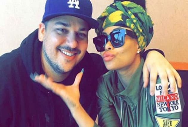 Rob Kardashian and Blac Chyna TV Fanatic