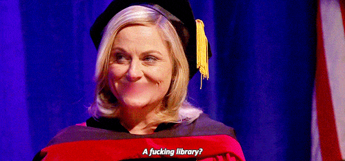 Leslie and libraries - Parks and Recreation