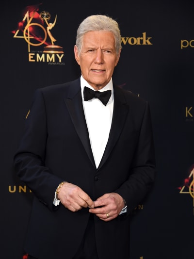 Alex Trebek Attends Emmys