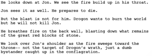 got s8 finale script