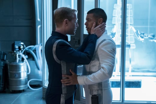 Lieutenant Paul Stamets and Dr. Hugh Culber - Star Trek: Discovery
