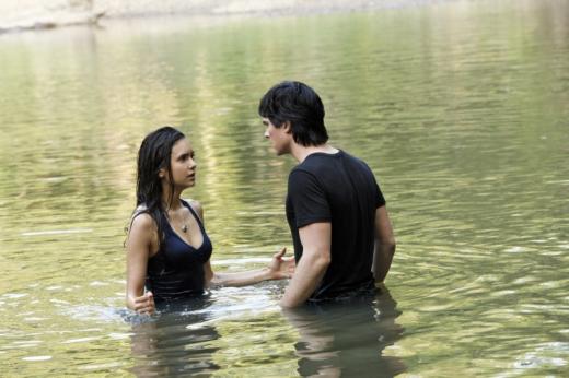 Stefan/Elena Caption