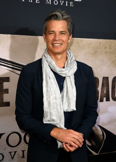 Timothy Olyphant arrives at the premiere of HBO's "Deadwood" 
