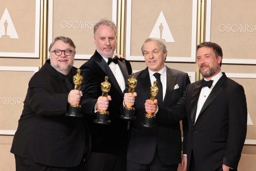 Guillermo del Toro, Alexander Bulkley, Gary Ungar, and Mark Gustafson