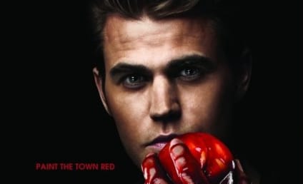 New Vampire Diaries Poster: Paint the Town Red