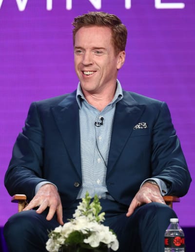  Actor Damian Lewis of the television show BILLIONS speaks onstage during the CBS/Showtime portion of the 2018 Winter Television Critics Association Press Tour 