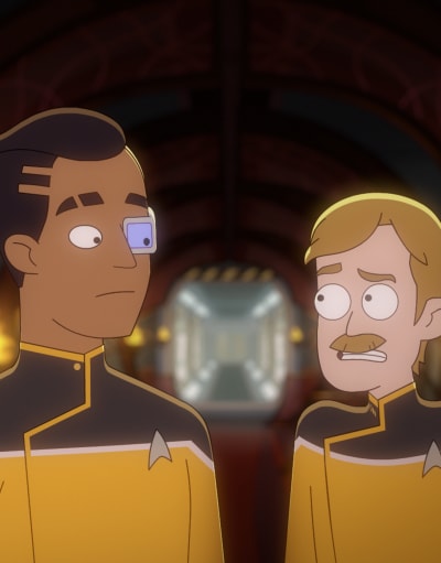Rutherford and His Chief - Star Trek: Lower Decks Season 2 Episode 7