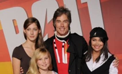 Ronn Moss Poses with Family