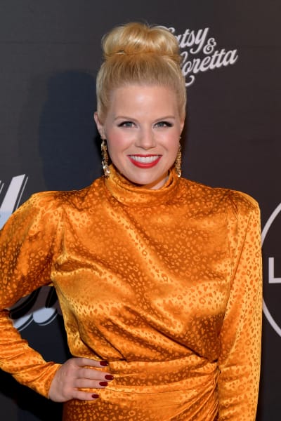 Megan Hilty attends a special screening and reception for "Patsy & Loretta" 