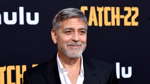 George Clooney attends the premiere of Hulu's "Catch-22" 