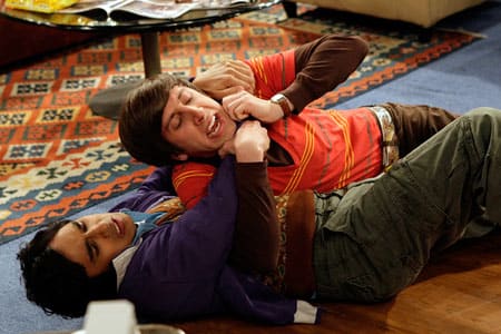 Raj and Wolowitz Fight