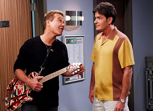 Charlie and Eddie Van Halen