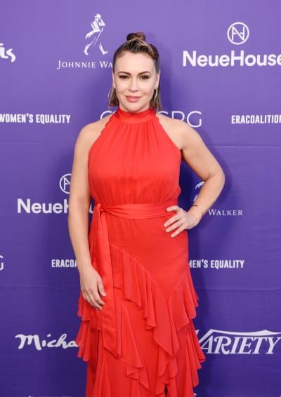Alyssa Milano attends No Time Limits on Equality