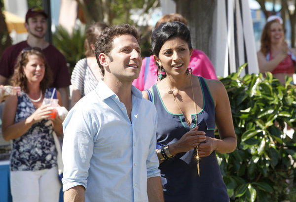 Hank & Divya At a Food Festival