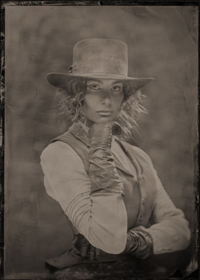 Margaret Looking Coy - 1883