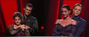 dancing-results-01-2008-04-29 Dancing with the Stars Votes Out Derek Hough and Shannon Elizabeth