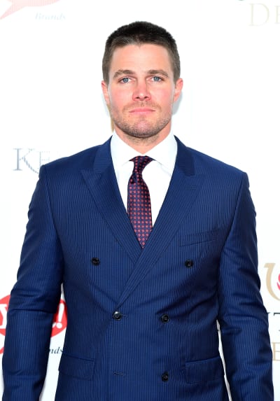 Stephen Amell Attends 141st Kentucky Derby