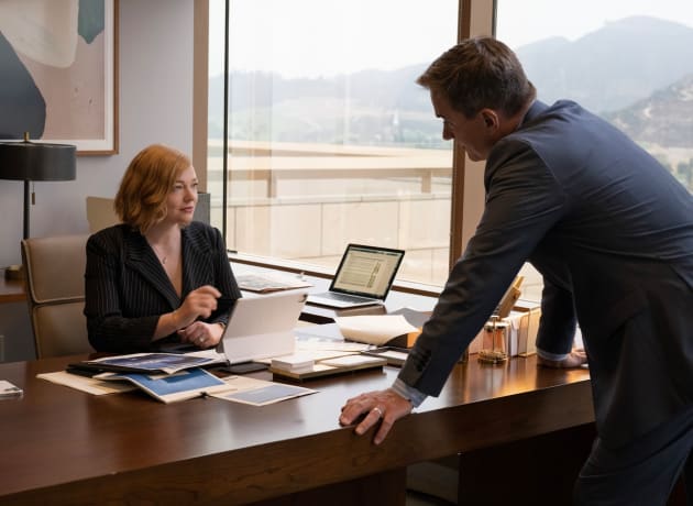 Shiv and Tom Working Together - Succession Season 4 Episode 6 - TV Fanatic