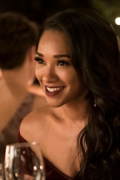 Iris is enjoying her date  - The Flash Season 6 Episode 12