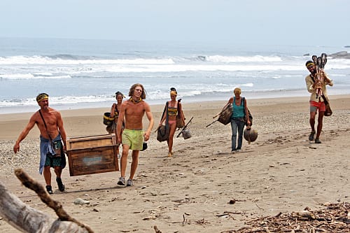 Jud and Marty Carry the Chest