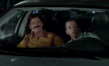 Two and a Half Men Review: "I Found Your Moustache"