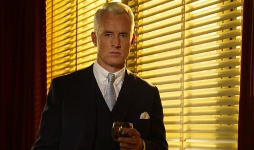 Be Slick Be Glib Be You - Mad Men Poster Roger Sterling Quote