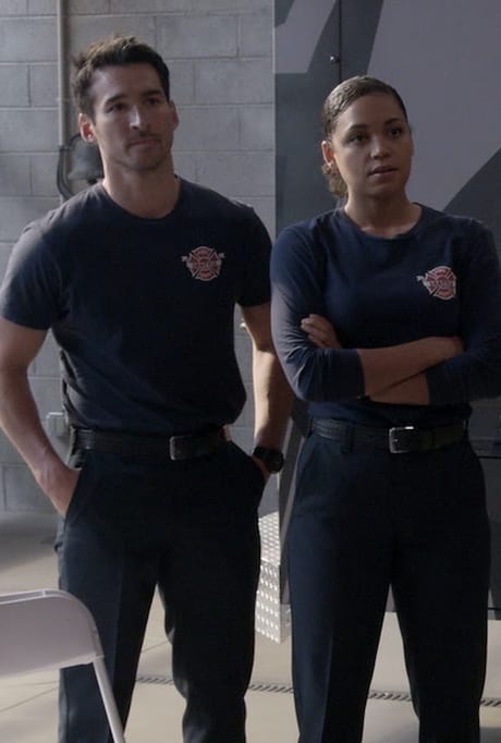 Travis and Vic - Station 19 Season 4 Episode 3 - TV Fanatic