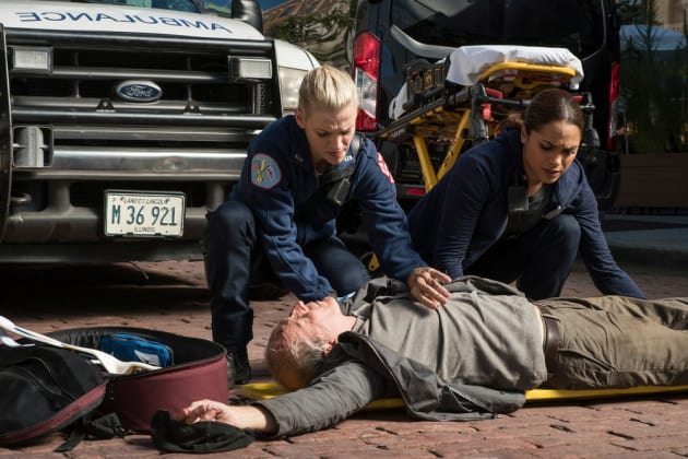Dawson Hits a Pedestrian - Chicago Fire