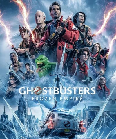 The Official Ghostbusters: Frozen Empire Poster