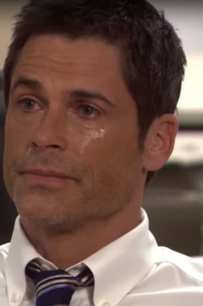 Chris Traeger is Literally Crying - Parks and Recreation