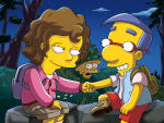 Milhouse and Taffy