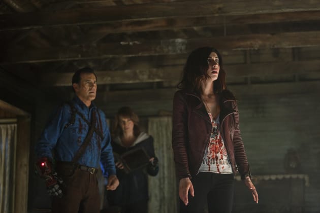 Ash Goes Into Battle - Ash vs Evil Dead