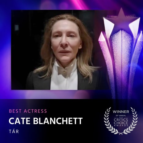 Cate Blanchett CCA 2023